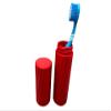 Toothbrush Travel Case 200mm Inner Height Twistable Protective Storage for Standard and Electric Toothbrushes Compact and Durable for Travel, Camping, and Daily Use (Light Blue) view 1