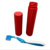 Toothbrush Travel Case 200mm Inner Height Twistable Protective Storage for Standard and Electric Toothbrushes Compact and Durable for Travel, Camping, and Daily Use (Light Blue) view 3