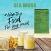 al badil Golden Sea Moss Sun-Dried for Beverage Preparation & Thickening Agent (100) view 4