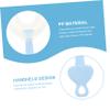 FRCOLOR Kids U-Shaped Toothbrush Set 4pcs Soft Silicone Baby Oral Cleaner Fun Design for Healthy Gums for Travel and Home Use view 4