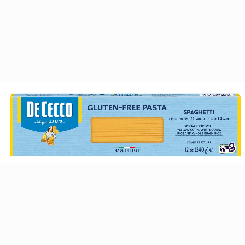 De Cecco Spaghetti Gluten Free, 12 Ounces (Pack of 12)