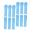 GOOHOCHY Ear Wax Removal Tool Covers 12pcs Soft Silicone Ear Spoon Sleeves Reusable for Easy Maintenance view 1