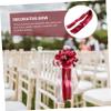 Anneome 10pcs Decorative Pull Bow Flower Bows for Weddings Birthdays Events Car Decorations for Wrapping and Festive Occasions view 3