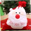 DINHEAROM Big Santa Claus Present Bag Christmas Day Decor Holiday Sack Santa Bags for Classic Xmas Pocket for Christmas view 3