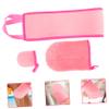TOVINANNA 1set Self Tanning Mitt Applicator Back Lotion Applicator Tanning Finger Mitt Washable Reusable and Safe for Gels Lotions for Achieving An Even Hard Reach Areas view 4