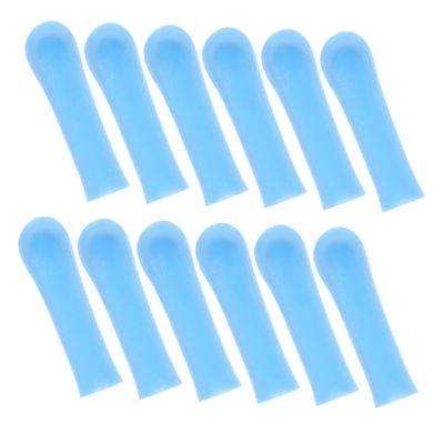 Healvian 12pcs Silicone Ear Spoon Replacement Tips for Ear Wax Removal Soft and Comfortable Cleaner Accessories Compatible Scoops Easy to Carry and Clean