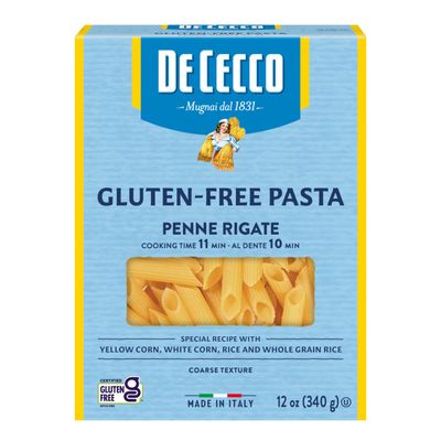 De Cecco Penne Rigate Gluten Free, 12 Ounces (Pack of 6)