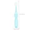 Gogogmee 3pcs Hum Boys and Girls Toothbrush Set Cartoon Bristle Brush Bulk Boy Girl Toothbrush Soft Cozy Pink Yellow Blue view 2