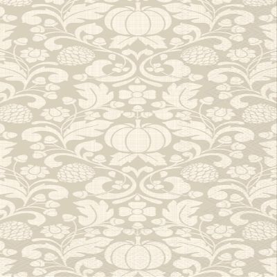 IHR Ideal Home Range Dinner Napkins Disposable 3-Ply Paper Hand Towels, 8.25" x 4.5", Francis (Cream), 16-Count