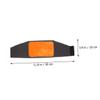 FOMIYES Adjustable Warm Lower Back Brace Belt for Men and Women Thickened Lumbar Support Waist Protector for Exercising Breathable and Comfortable Design for Relief view 2
