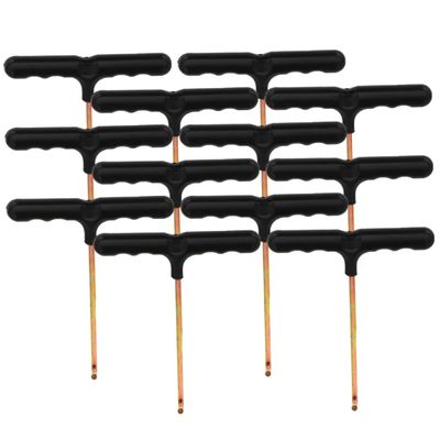 SUPVOX 12pcs Shoelace Puller Hooks Portable Shoe Lace Tightener Tool for Trampoline Spring Professional Hockey Shoe Lace Pullers Ergonomic Handle