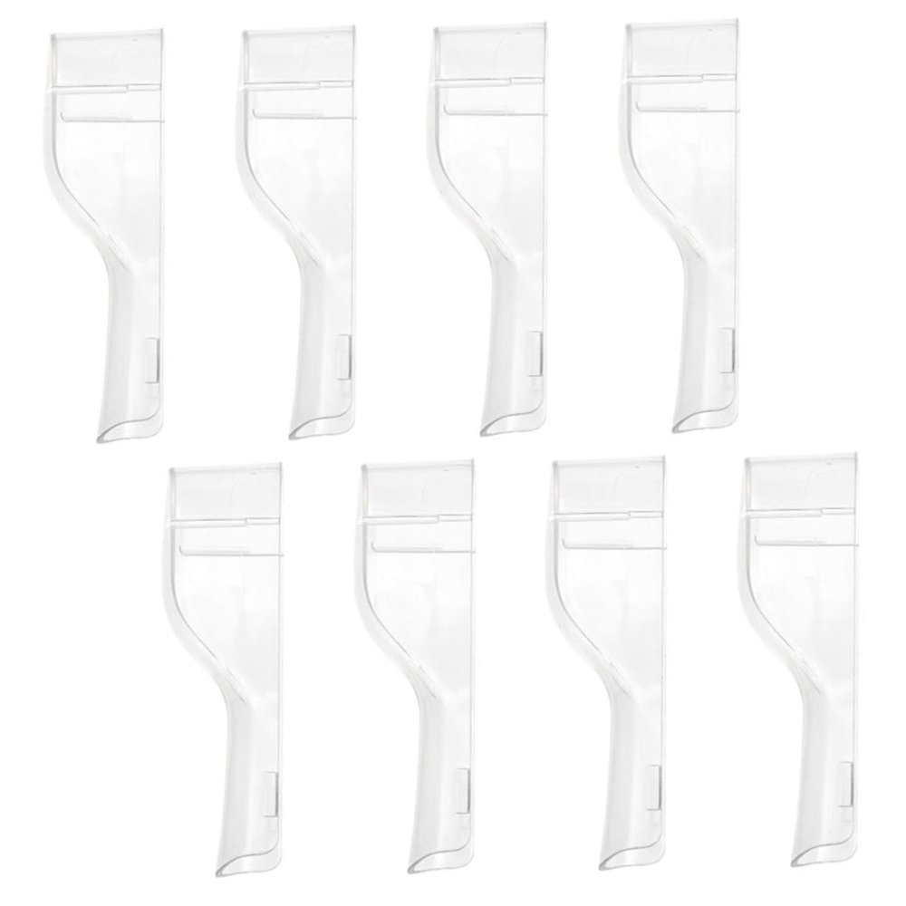 FRCOLOR 8pcs Electric Toothbrush Covers Durable Caps for Travel Keep Toothbrush Heads Clean and Dust
