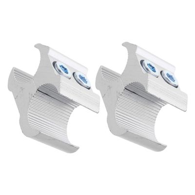 FOMIYES 2pcs Pipe Clamp for Wheelchair Accessories Lightweight Wheelchair Cane Holder Multi-Functional and Secure Grip Design Fits Pipe