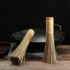 1/2pcs Natural Color Bamboo Wok Brush Handmade Traditional Cleaning Whisk Durable Pot Pan Cleaner Kitchen Tools 7 Inches Length(2Pcs) view 4