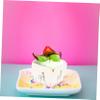 SEWOART 100pcs Square Paper Cupcake Cups Disposable Heat-resistant Baking Bowls for Weddings Birthdays and Parties Dessert Paper Bowls for Cakes Muffins view 4