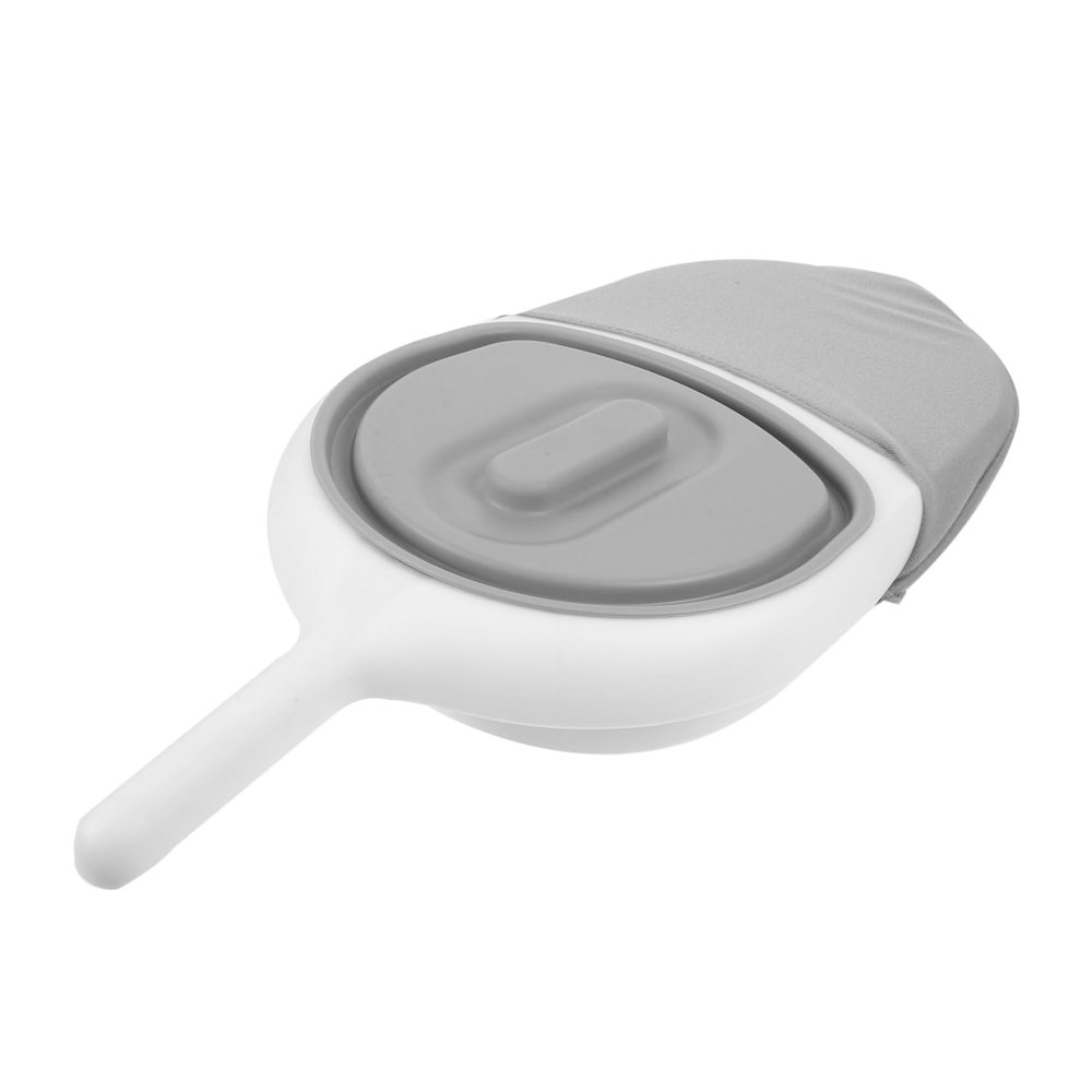 FOMIYES Nursing Bedpan Lid Easy to Clean Plastic Urinal Pot Hospital Patient Bedpan for Elderly Portable Commode