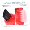 FOMIYES 3Pcs Brush Double Sided Personal for Daily Use Practical Cleaning Brushes for Dentures and view 3