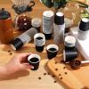 Sawysine 300 Count 3 oz Disposable Small Paper Cups Bathroom, Mouthwash, Espresso & Snack Cups for Party, Office, Coffee, Juice & Water(Black) view 2