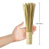 1/2pcs Natural Color Bamboo Wok Brush Handmade Traditional Cleaning Whisk Durable Pot Pan Cleaner Kitchen Tools 7 Inches Length(1Pc) view 3