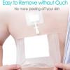 12"x12" Waterproof Shower Cover Incision Bandages for Large Wound with No Glue On The Center Adhesive Transparent Shower Protector Post Surgical Water Barrier Guard Pack of 7 view 2