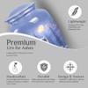 Blue Snow Owl Large Funeral urns for Ashes Adult Male - Small Memorial urn for Ashes for Women & Men 1 Large 4 Keepsake view 4