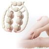 kowaku Massage Roller Relax Roller 20 Wheels, Cellulite Roller Muscle Relaxer Circular Leg Clamps Leg Massage for Tennis Elbow Legs (15Wheels-White) view 3