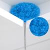 Extendable Microfiber Ceiling Fan Duster with 4-PC Metal Pole, Detachable Dusting Head Reusable Microfiber Cleaner for High Ceilings view 4