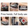 16-Drive 8-Head Massage Gun Set, Quiet Muscle for Back, Shoulders, Legs, Foot, Body Muscle Pain Relief Ideal Gifts for Women and Men(Gray 6 Heads) view 4