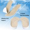 Cowhide 4D Cloud Insoles for Men Women, Cloud Soles for Foot Fatigue Relief, More Breathable Leather Steppers Insoles, Sports Shoe Insoles, Shock Absorption, Foot Pain Relief, M 8-9 Women10-11 view 4