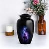 YATHABHISA Decorative Guitar Urn for Human Ashes, Cremation Urns for Adults, Musical Memorial for Men & Women, Black, 10 Inch view 4