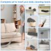 10Pcs Ceilings Cleaning Duster, Bendable Cleaning Duster Kit, Extendable Feather Duster Set, Feather Duster Set for Chandeliers Furniture Window Blind view 4