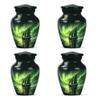 Aurora Boat Small Urn for Human Ashes Keepsake - Memorial Funeral Urns for Adult Ashes Women & Men - Funeral Ashes - 3 Inch 4 Pcs view 1
