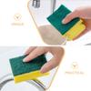 OSOLADY 10pcs Melamine Sponge Pads for Household Cleaning Dish Scrubber Grout Sponge Kitchen Scrubber view 3
