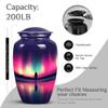 Aurora Large Cremation Urns for Human Ashes Adult Man - Small Funeral Urn for Human Ashes Adult Female 1 Large 1 Keepsake view 2
