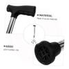 HOLIDYOYO Quad Walking Stick Ergonomic Handle for Seniors Lightweight - Design for Outdoor Activities and Daily Use Four-pronged Base for Stability view 4