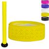 Easton | 1.10mm Flow Tack Bat Grip | Baseball / Softball | Yellow view 1