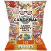 CANDYMAN Assorted Bulk Candy Variety Pack, 1 lb, Individually Wrapped Mixed Sweets for Party Favors, Goodie Bags and Pinata Stuffers view 1