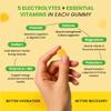 Day One Electrogummies - 60pcs. of Yuzu Citrus Flavored Electrolyte Gummies for Hydration and Recovery - Packed with Essential Electrolytes Ideal for Workouts, Running, Hiking and More view 4