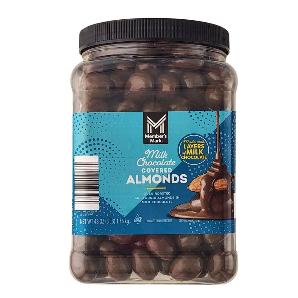 Member's Mark Milk Chocolate Almonds, 48 Ounce