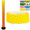 Easton | 1.80mm Flow Tack Bat Grip | Baseball / Softball | Orange & Yellow Pixel view 1