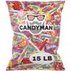CANDYMAN 8 lb Bulk Candy Variety Pack, Individually Wrapped Candy for Pinata Stuffers, Party Favors, Goodie Bags, Birthday Parties, July 4th view 1