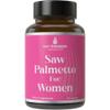 Saw Palmetto for Women + Biotin, Zinc, Copper, & Vitamin D. Women's Hair Growth Supplement. Clean, Non-GMO, Vegan Hair Vitamins with Standardized Saw Palmetto view 1