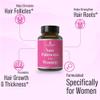 Saw Palmetto for Women + Biotin, Zinc, Copper, & Vitamin D. Women's Hair Growth Supplement. Clean, Non-GMO, Vegan Hair Vitamins with Standardized Saw Palmetto view 2