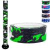 Easton | 1.10mm Flow Tack Bat Grip | Baseball / Softball | Green & Black Camo view 1