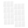 HIAKDOFT 50pcs Hotel Restaurant Family Party Disposable Cutlery Napkin Thick Dinner Napkins White Wedding Reception view 1