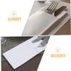 HIAKDOFT 50pcs Hotel Restaurant Family Party Disposable Cutlery Napkin Thick Dinner Napkins White Wedding Reception view 3