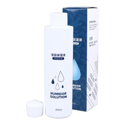 Cigar Humidor Solution, Cigar Humidifiers with Flip Up Water Filler, Humidor Accessories, 7oz Bottle, for Cabinet, Travel Humidors