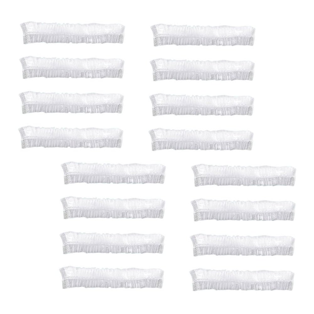 FOMIYES 100pcs Elastic Plastic Bowl Covers Food Covers for Leftovers Fresh Keeping Sourdough Stretchable Storage