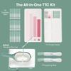Frida Fertility All-in-One Ovulation & Pregnancy Test Kit 30 Easy at-Home LH Strips, Ovulation Tracker, 2 Early Detection Pregnancy Tests & Reusable No-Mess Pee Cup view 2