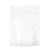 1000 Pcs - 5 Inch x 8.1 Inch PCR Smell Proof Mylar Bags Tamper Evident - Half Ounce (14 Grams) (Matte White (Tear Notch))